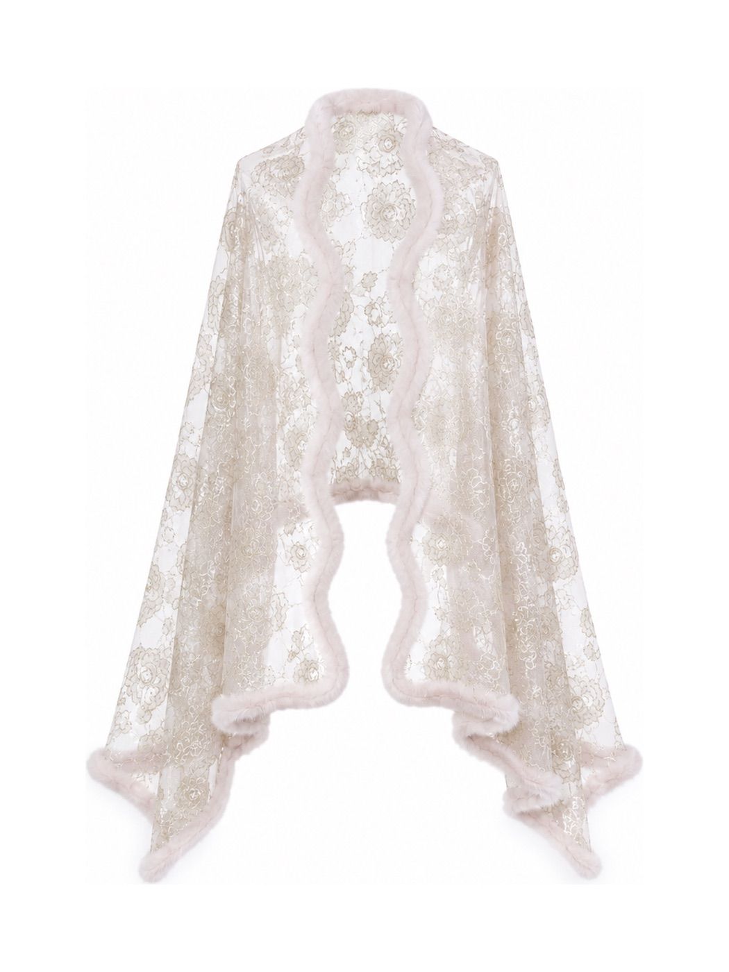 Manon French Lace Shawl