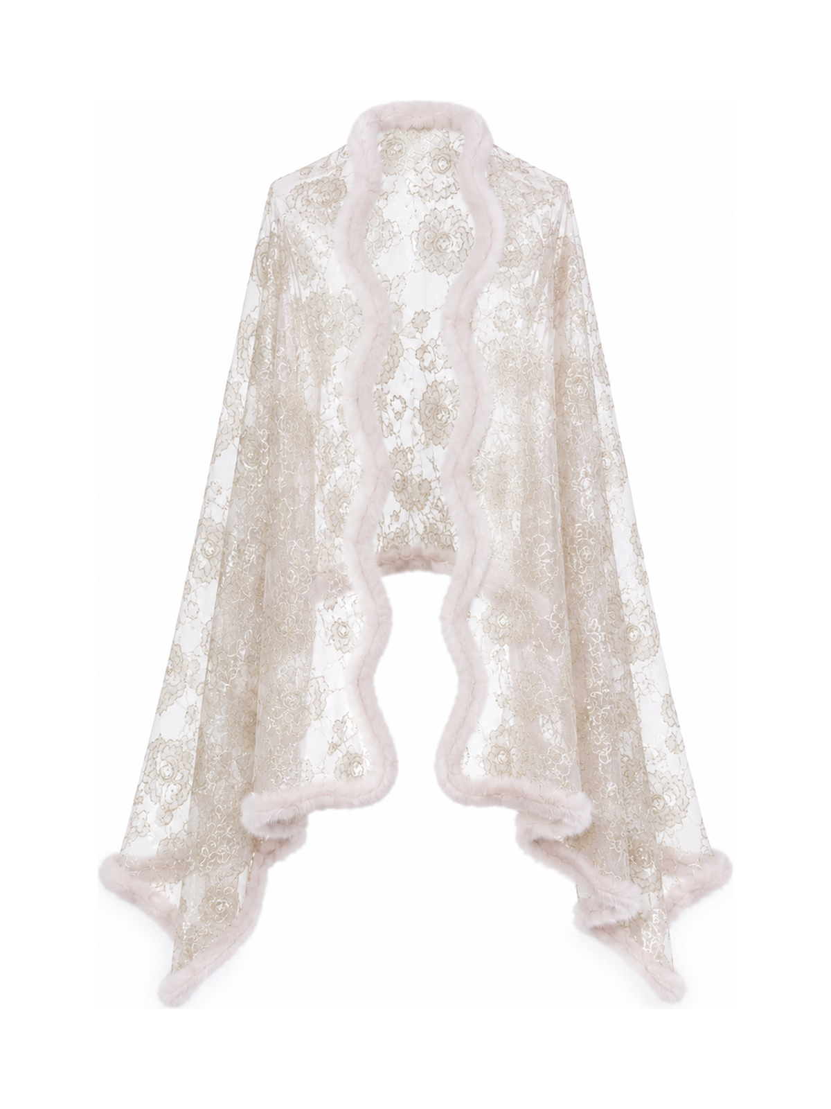 Manon French Lace Shawl